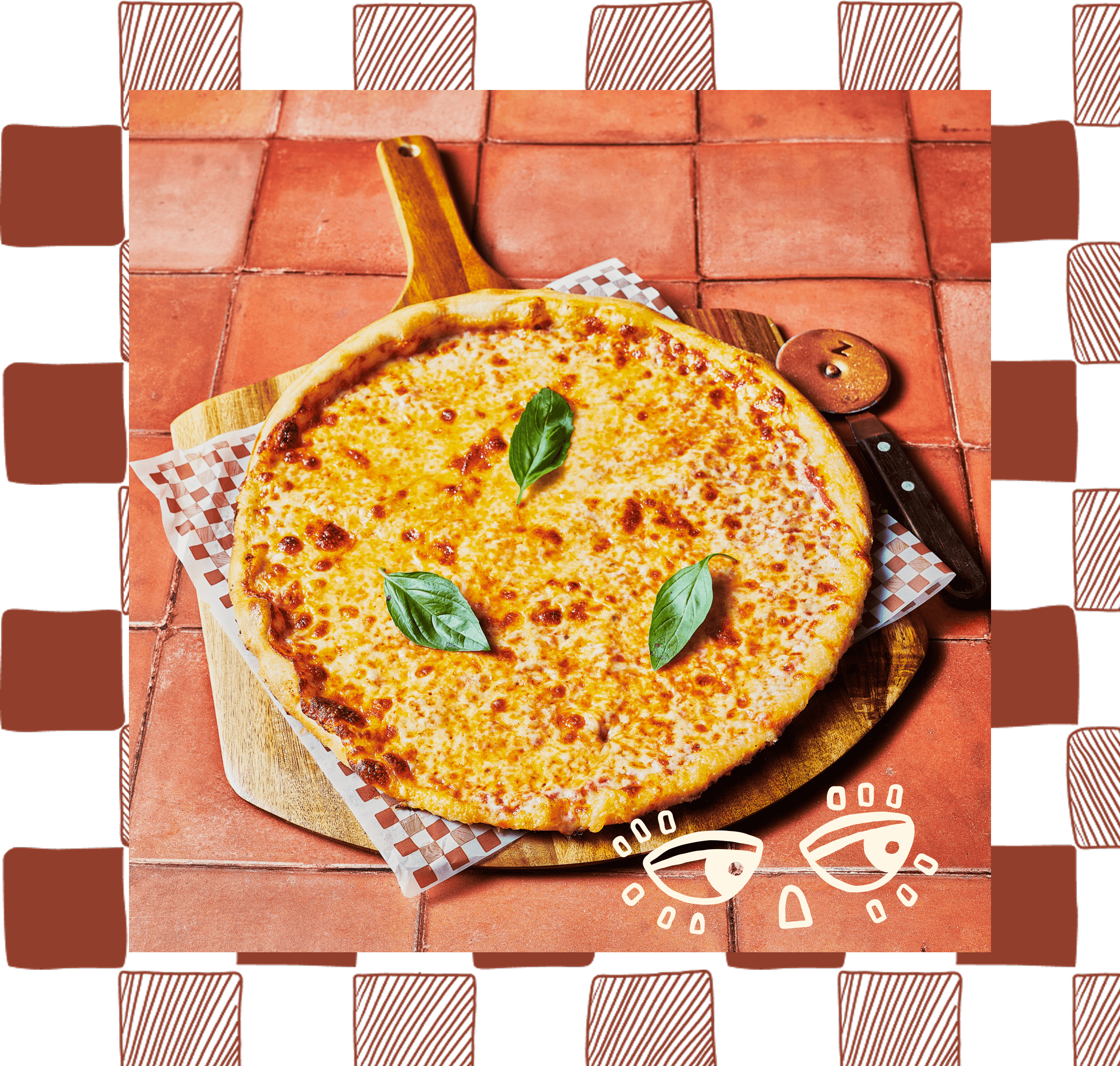 Margherita pizza