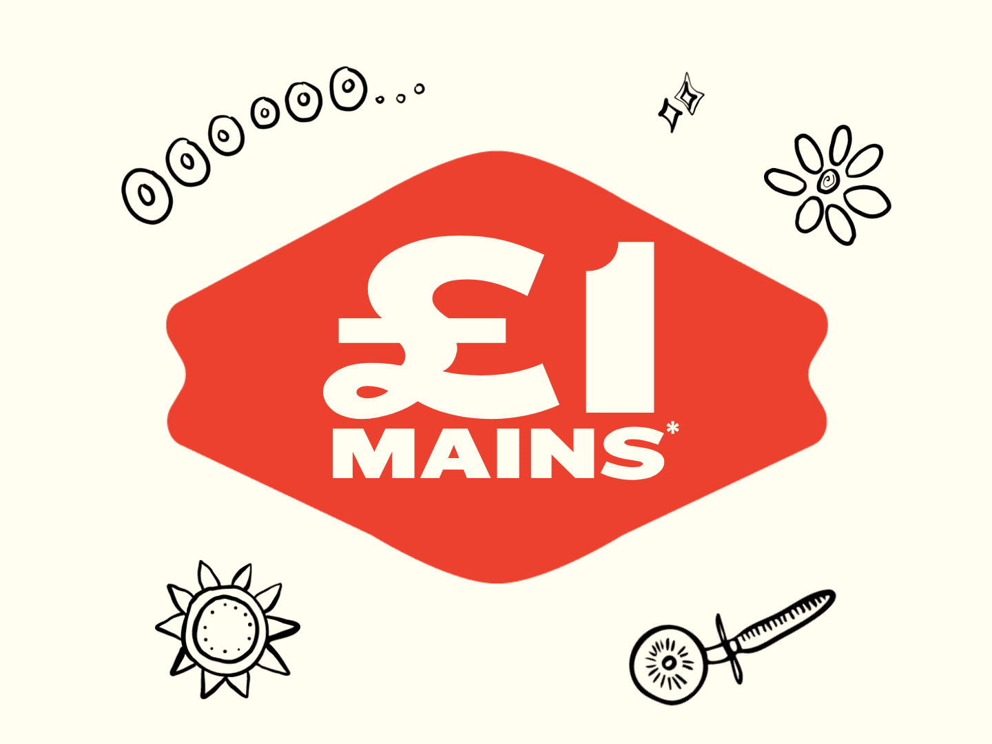 ÂŁ1 mains offer