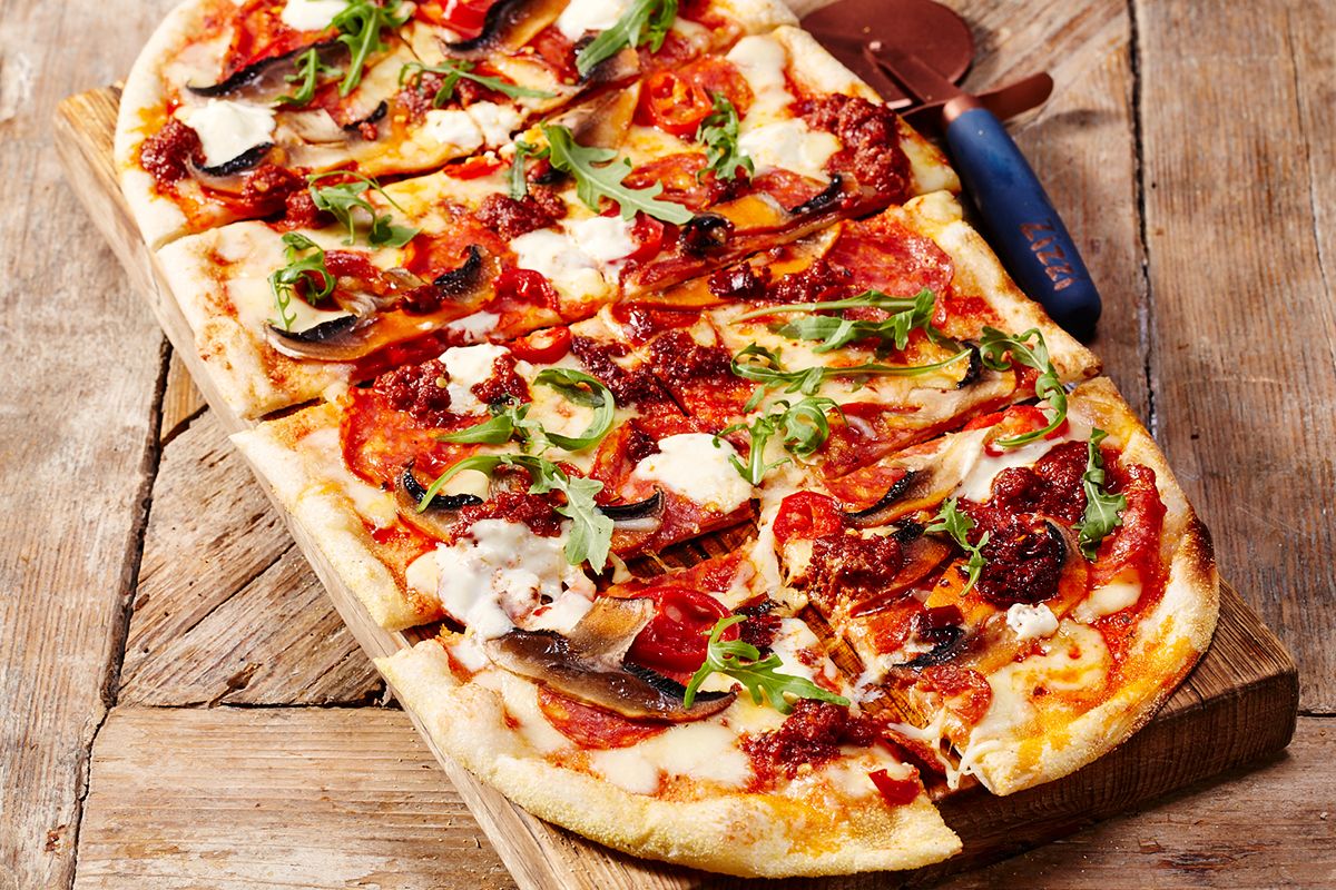 Zizzi Recipes | Pizza | Rustica Piccante Pizza | Zizzi