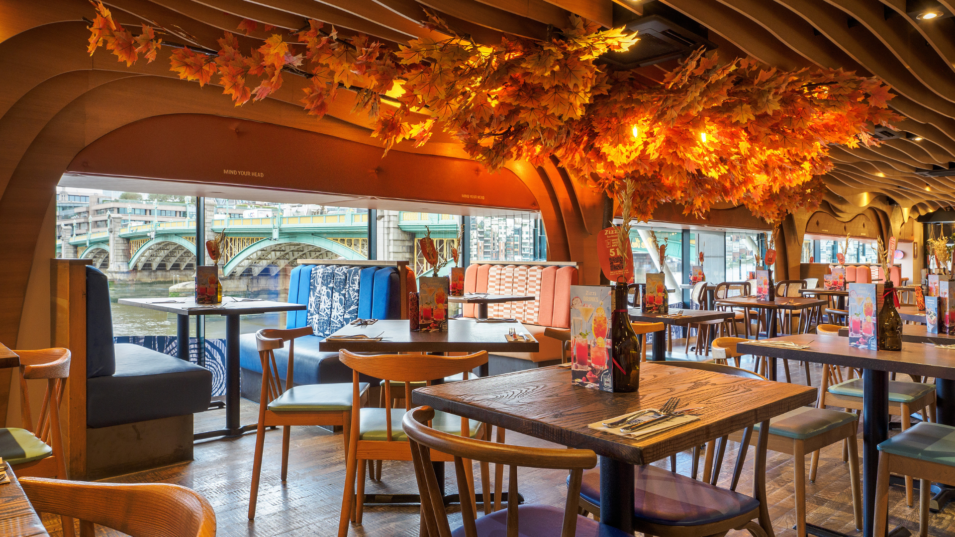 Zizzi Bankside Interiors 