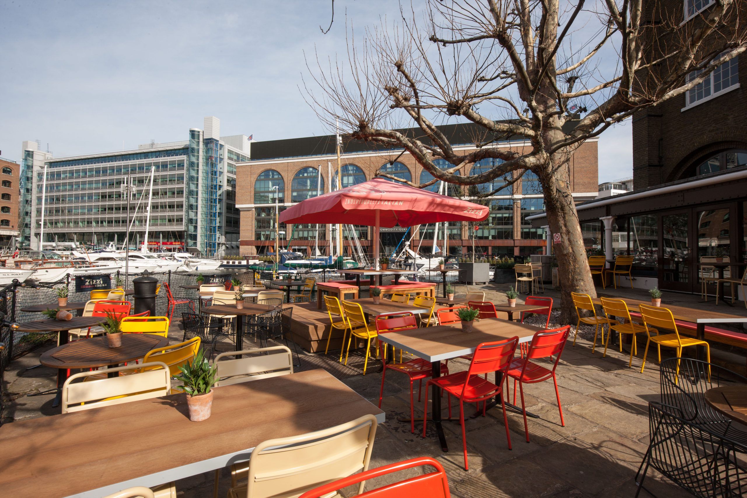 Zizzi St Katherine’s Dock. 