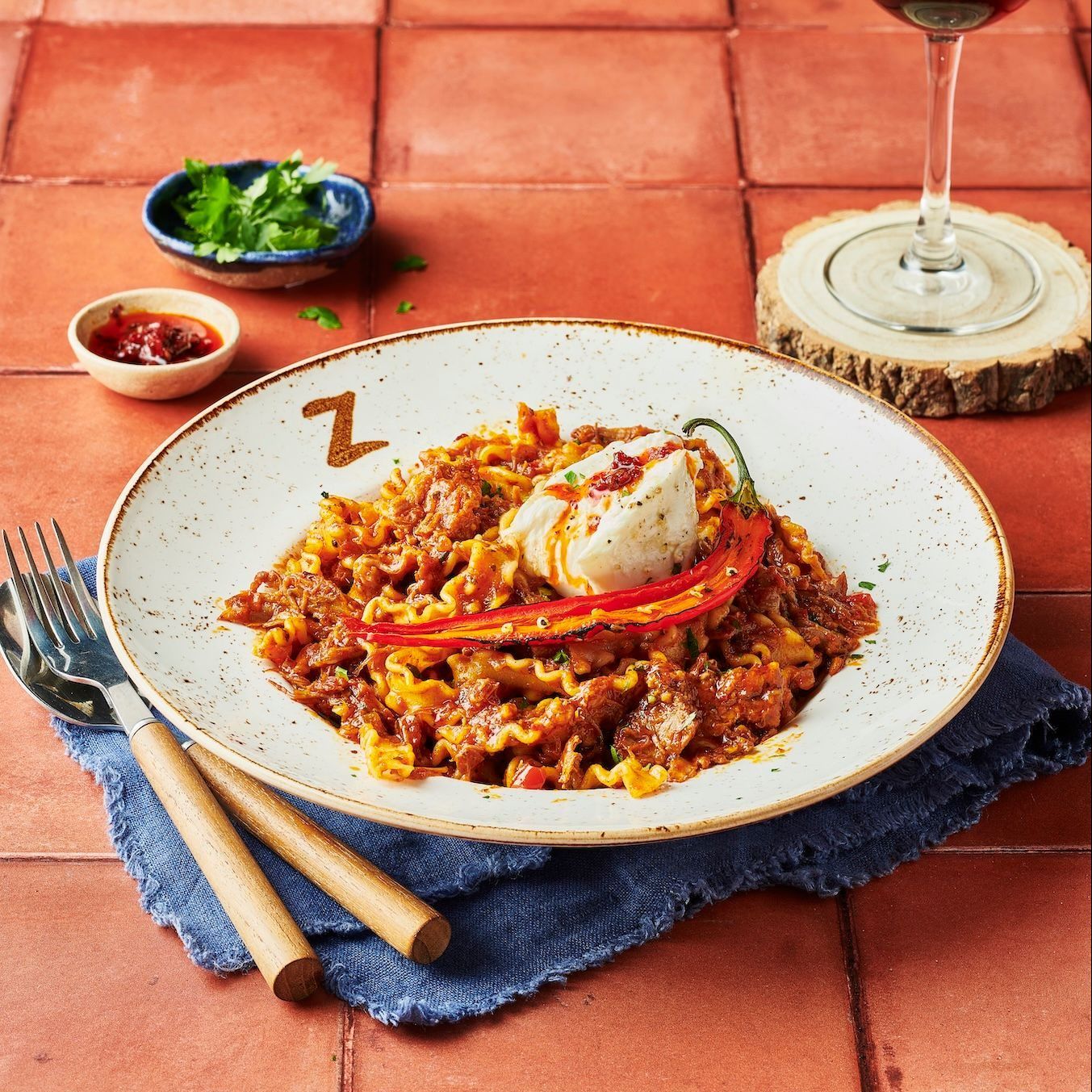 Harissa Lamb Arrabbiata 